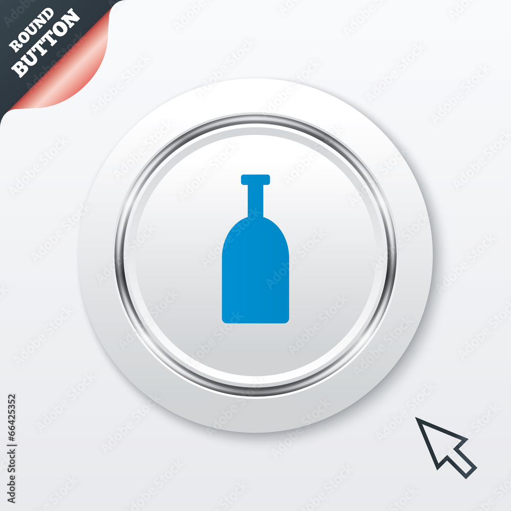 Alcohol sign icon. Drink symbol. Bottle. Alcohol sign icon. Drink symbol. Bottle.