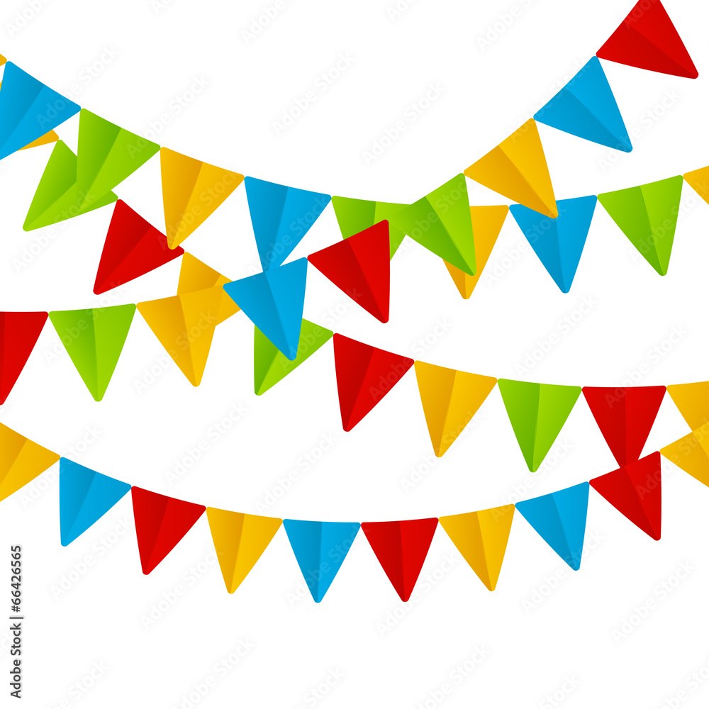 Color flags on white background Color flags on white background