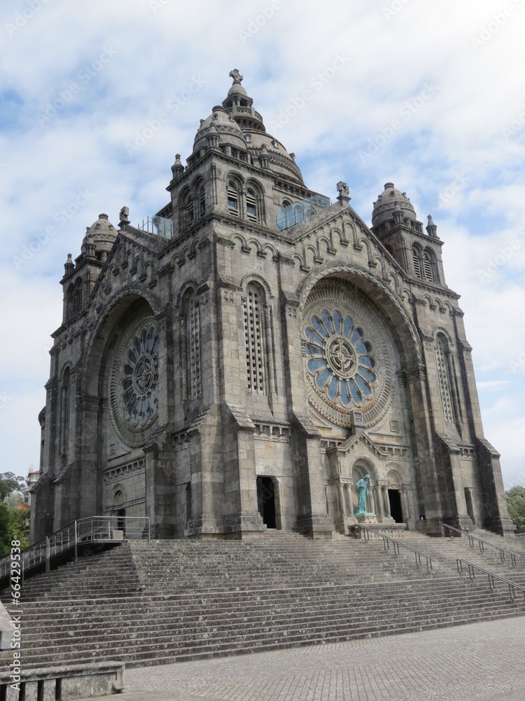 Viana do Castelo Escalier monumental Basilique Santa Luzia