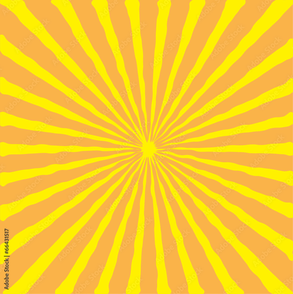 Sunburst with ray of light. Yellow and orange background. Sunburst with ray of light. Yellow and orange background.