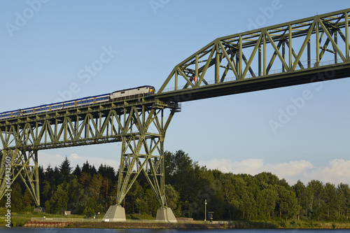 Hochdonn - Eisenbahnbrücke über den Nord-Ostsee-Kanal