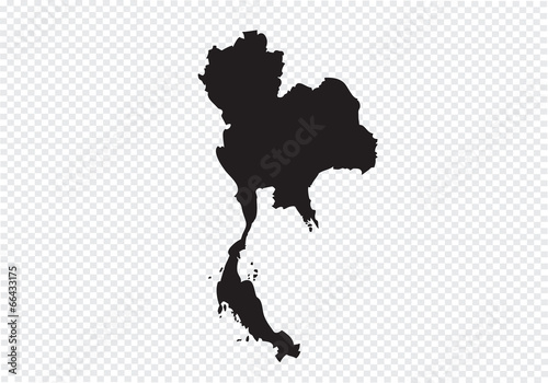 Thailand map
