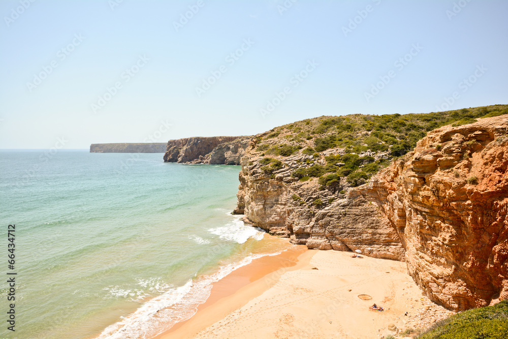 Praia do Beliche Beach Cabo Sao Vicente Sagres Algarve Portugal