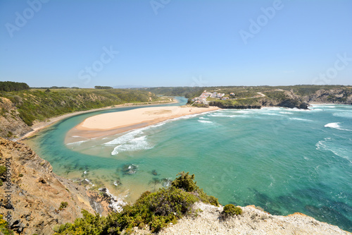 Praia de Odeceixe, West Coast Beach, Algarve Portugal