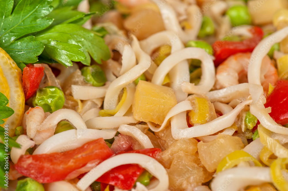 Seafood salad Seafood salad