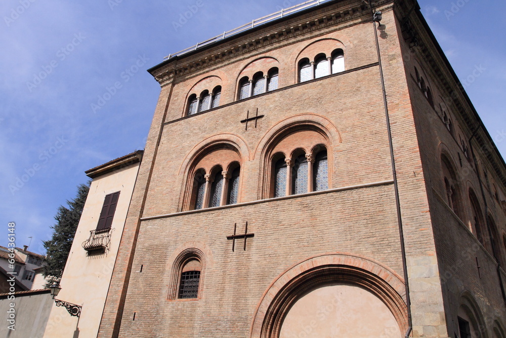 medieval monastery of Parma, unesco world heritage city, Italy