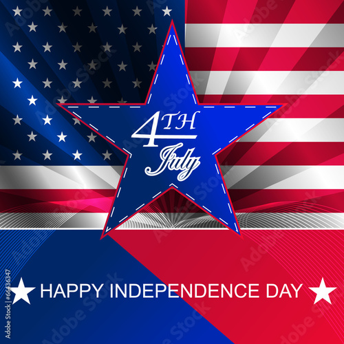 Happy independence day vector background