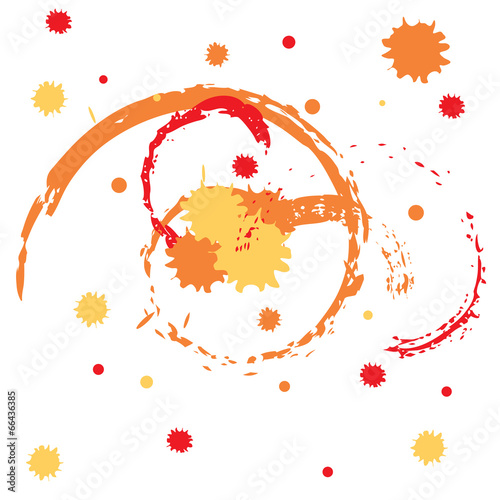 Colorful Brush Strokes
