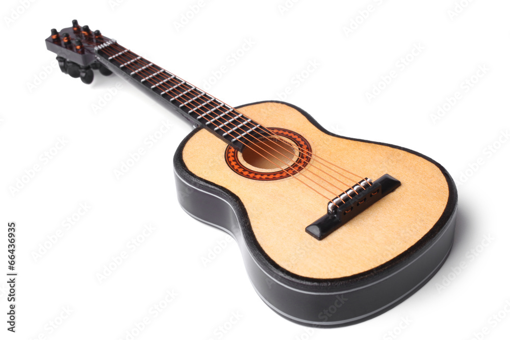 Fototapeta premium Miniature acoustic guitar