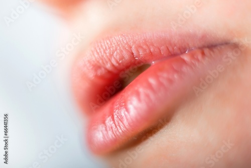 The lips of my beautiful and beloved girlfriend
