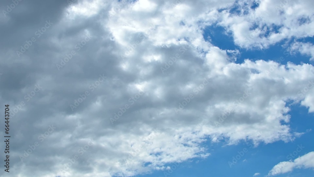 dramatic clouds time-lapse