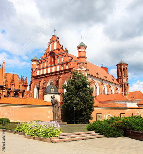 Church of St. Francis from Assisi in Vilnius
