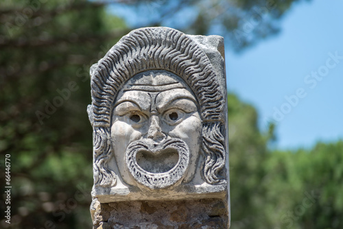 Cuadro en lienzo Theater in Ostia Antica