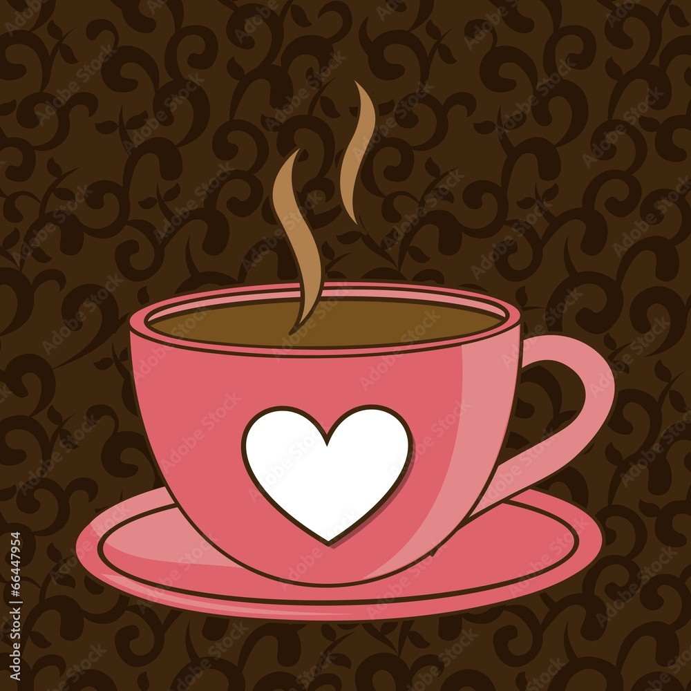 Obraz premium Coffee design