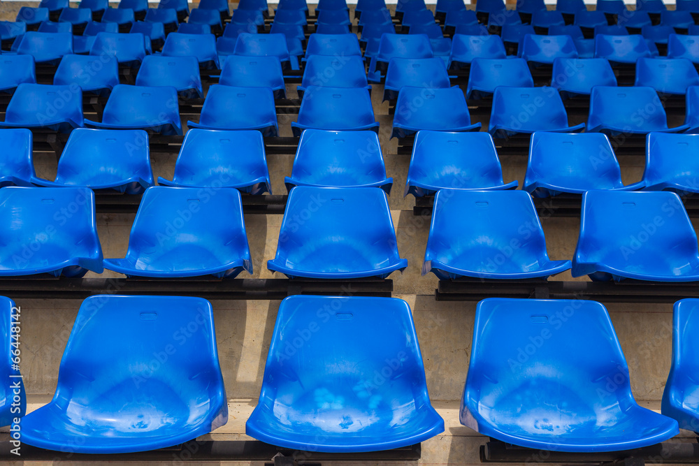 Fototapeta premium Seat for watch some sport or football