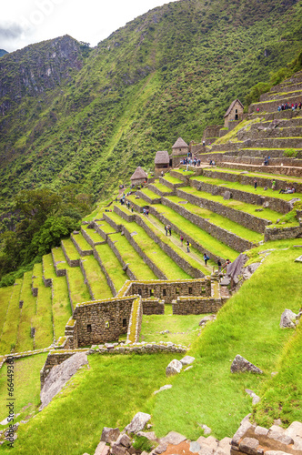 Inca city Machu Picchu (Peru) photo