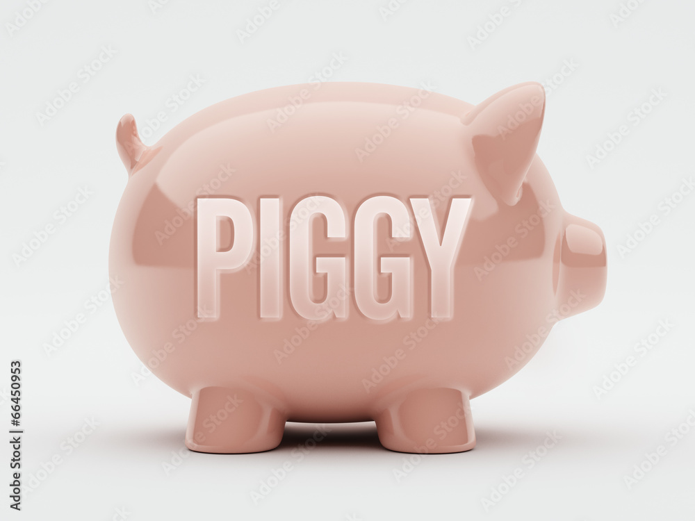 Obraz premium Piggy Concept