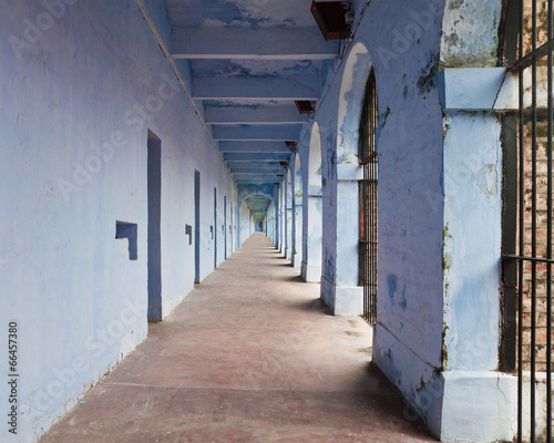 Port Blair Prison Cells in the Andaman Islands © nstanev