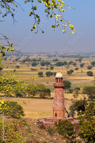 Elephant Tower at Agra Red Fort photo
