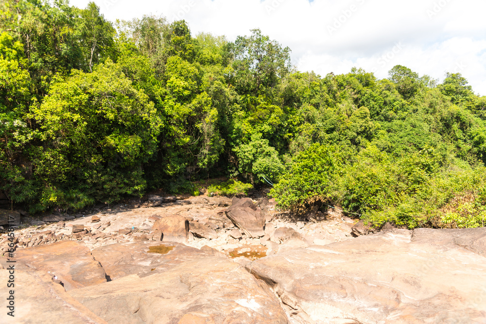 Waterfall in Cambodia