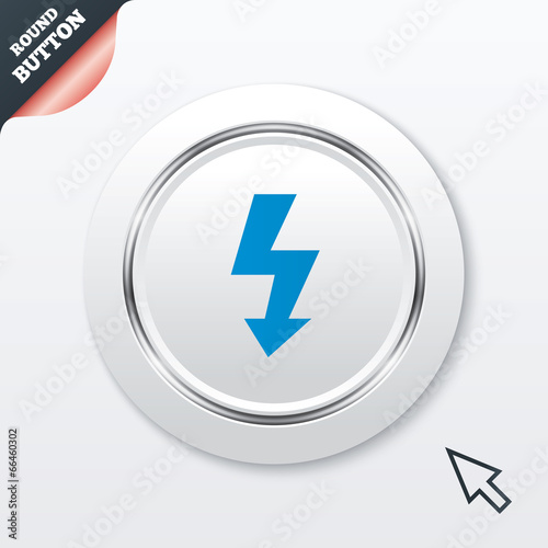 Free Download Photo flash sign icon. Lightning symbol. - GFXLoad