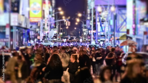 Times Square Time Lapse People
