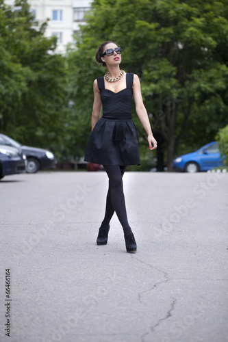woman in black © Andrey_Arkusha