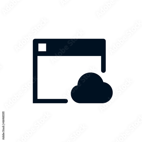 Monochrome icon