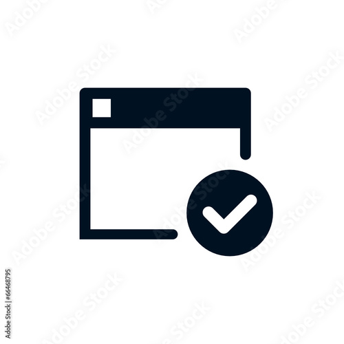 Monochrome icon