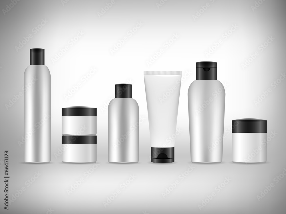 vector 3d blank cosmetics packaging vector 3d blank cosmetics packaging