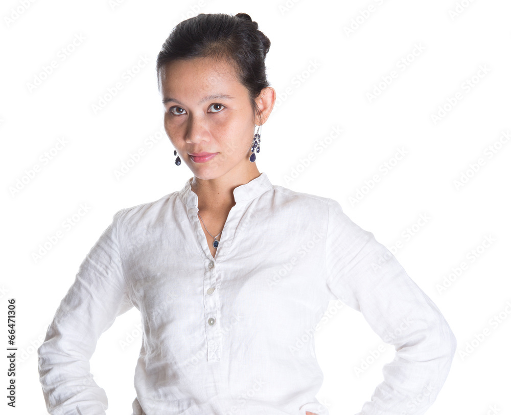 Portraiture of an Asian female professional Portraiture of an Asian female professional