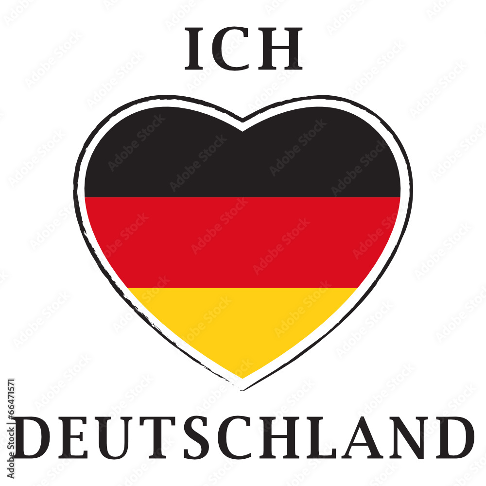 Ich liebe Deutschland.