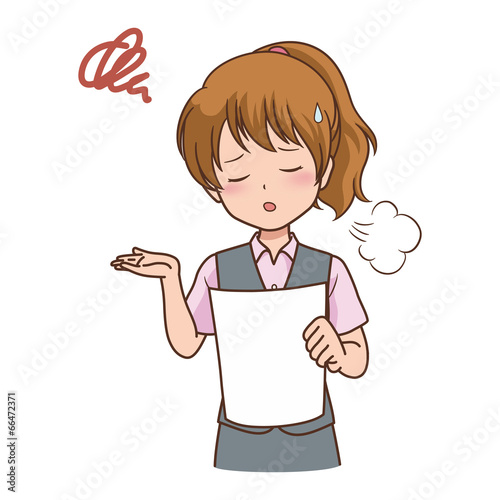 女性　残念