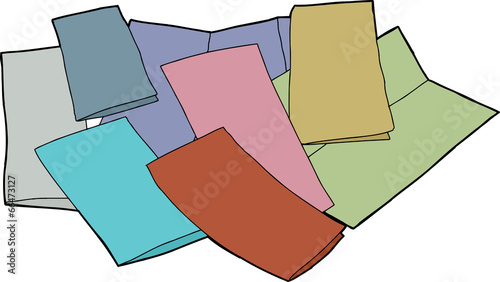 Pile of Blank Maps