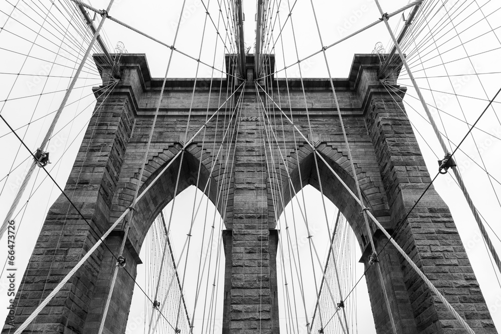 Fototapeta premium Brooklyn bridge in new york - USA