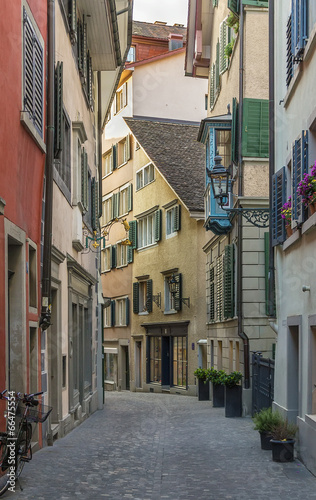 street in Zurich