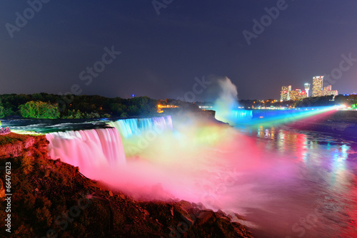 Canvas-taulu Niagara Falls in colors