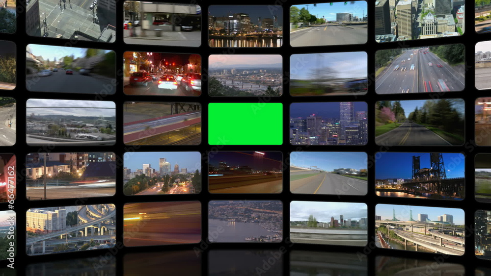 Video Wall Zoom In Mini (black)