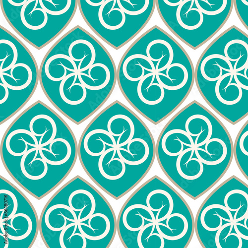 seamless pattern lines curve vector background