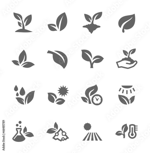 Plants icons