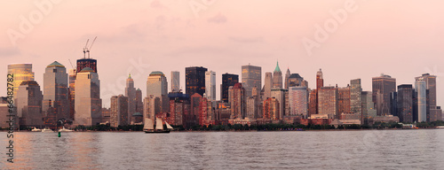 New York City Manhattan downtown skyline © rabbit75_fot