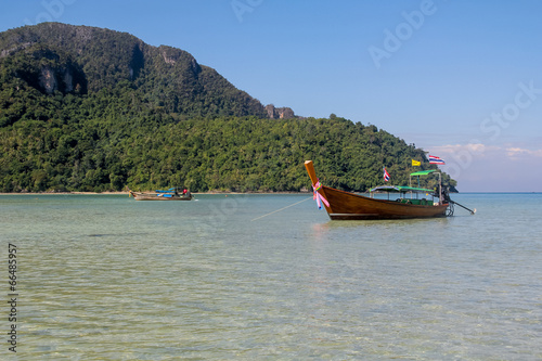 Thai coast