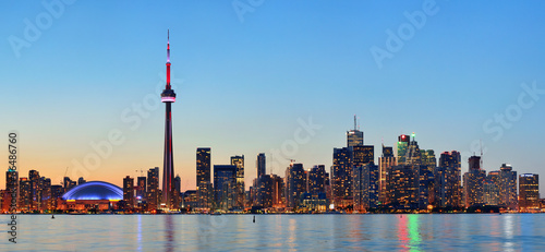 Canvas Print Toronto skyline