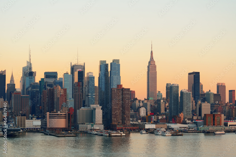 New York City sunset