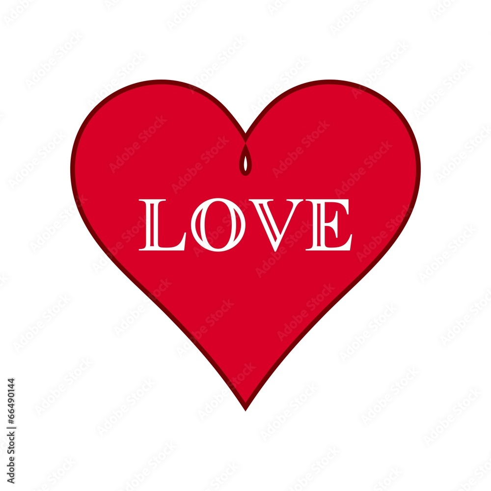 Red heart Red heart