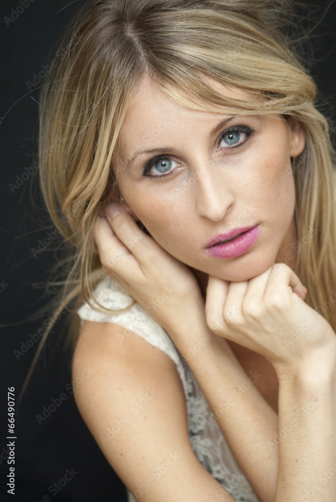 Fototapeta premium Beautiful Blonde Woman
