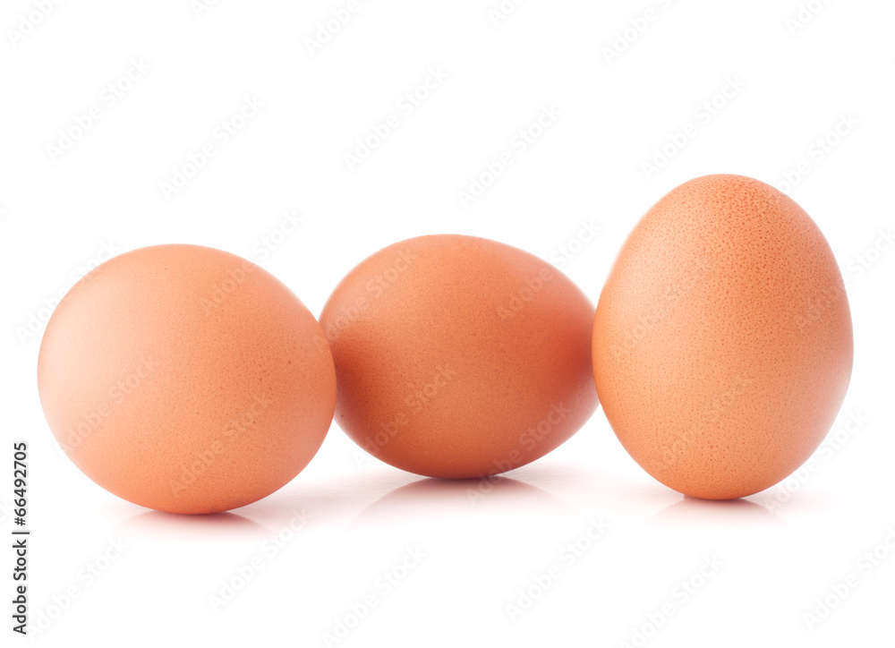Egg isolated on white background cutout Egg isolated on white background cutout