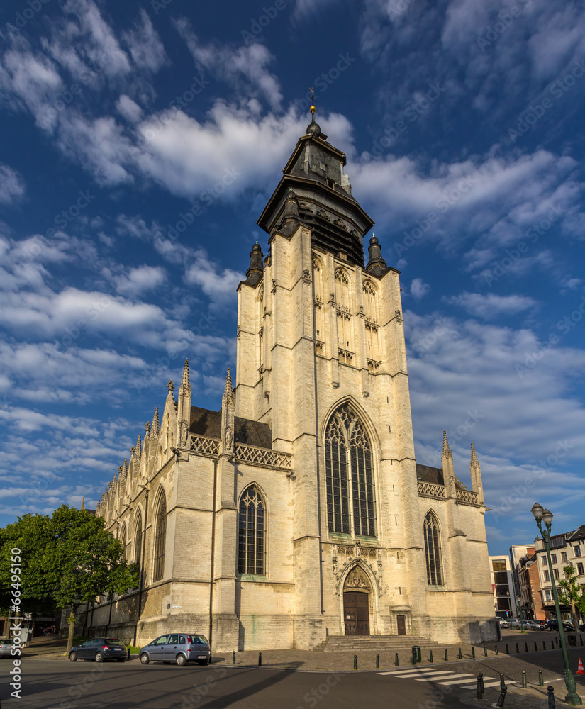 Church Notre-Dame de la Chapelle in Brussels, Belgium