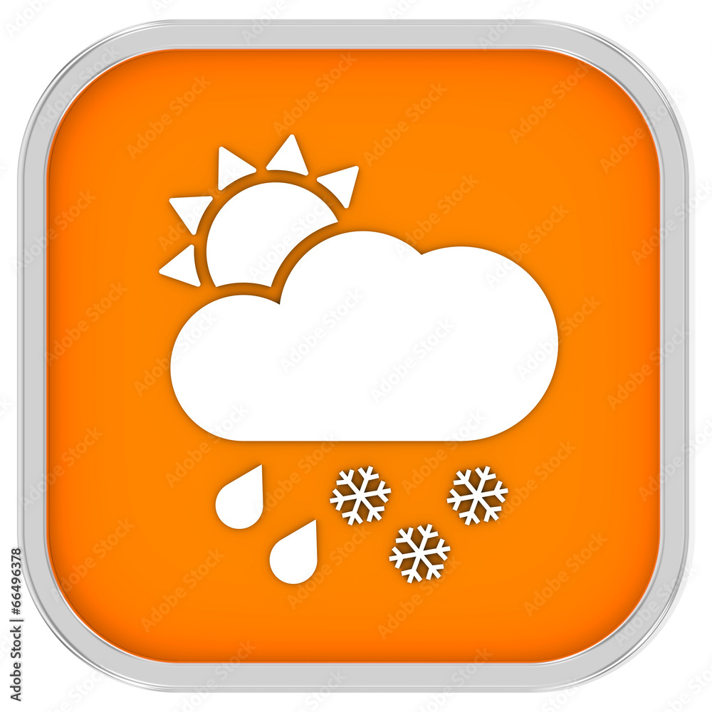 Mainly cloudy with considerable amount of rain and snow sign Mainly cloudy with considerable amount of rain and snow sign