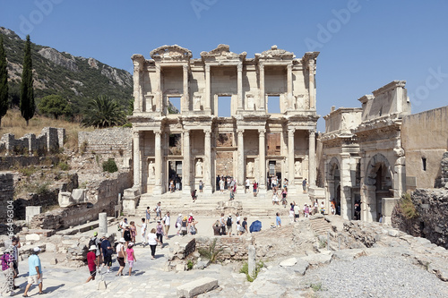 Celsus Library in Ephesus Turkey